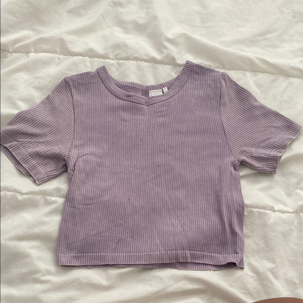Simons Purple Short Sleeve Tee